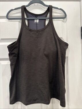 Prana Charcoal Gray Racerback Tank (21)